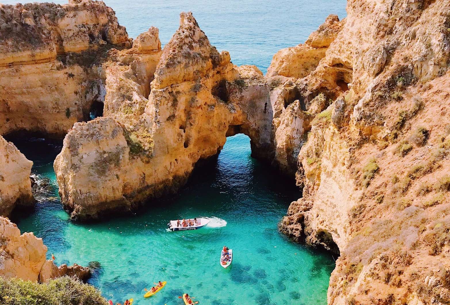 Algarve, Benagil, Lagos & Ponta da Piedade: Ponta da Piedade