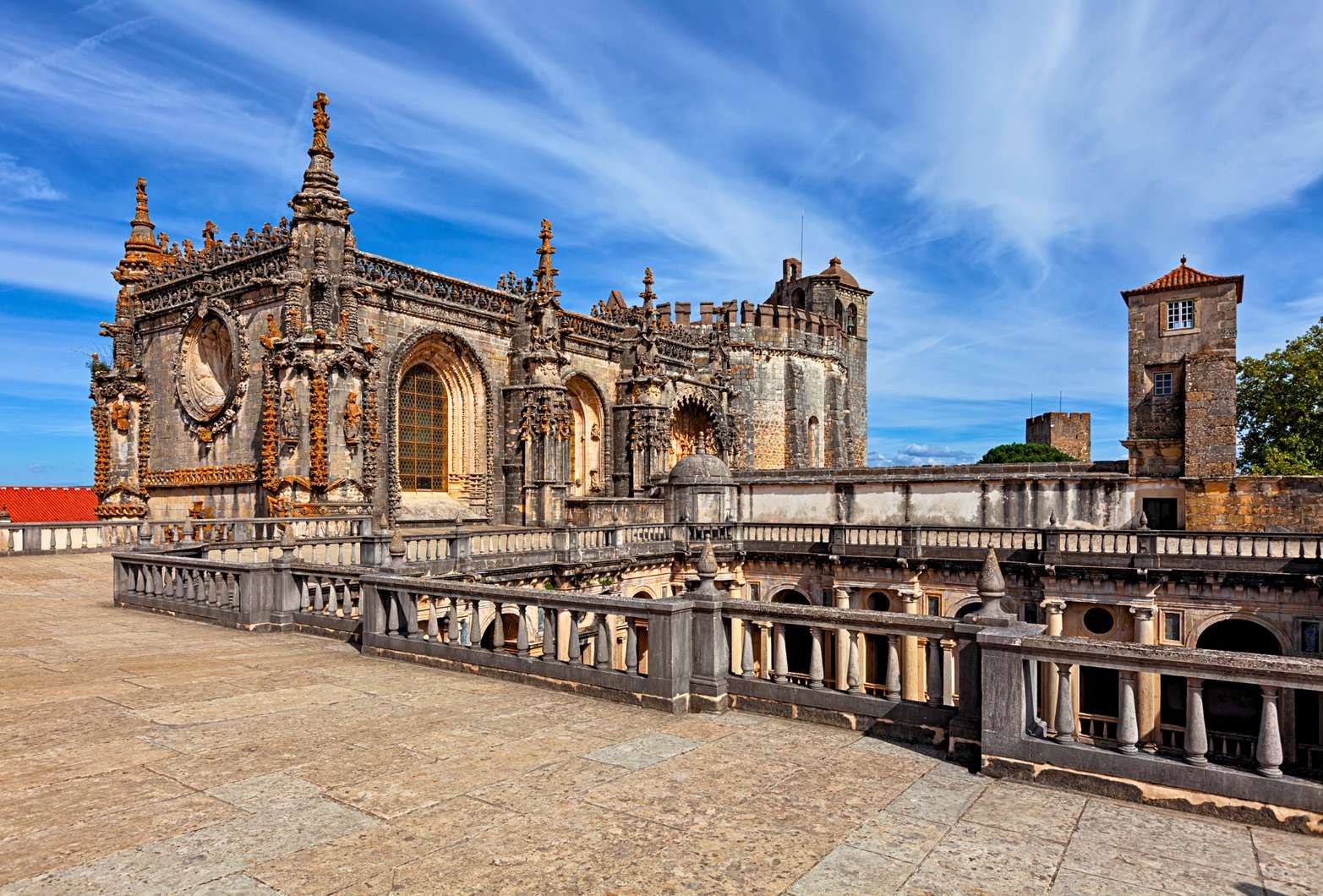 Tomar & Almourol: Convento de Cristo