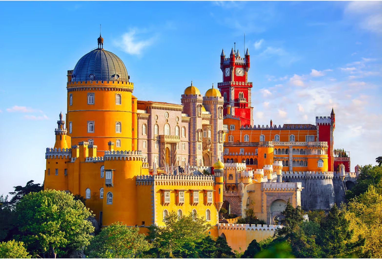 Sintra: Pena Palace, Cabo da Roca, Quinta da Regaleira & Cascais: Palácio da Pena