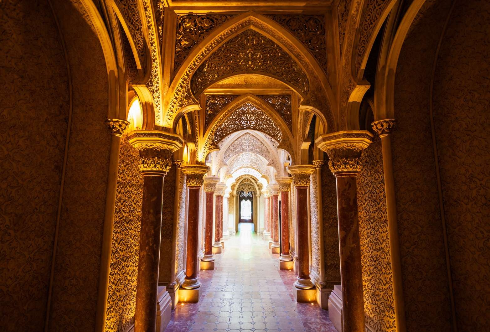 Sintra, Queluz, Monserrate, Castello dei Mori & Azenhas do Mar: Palácio de Monserrate